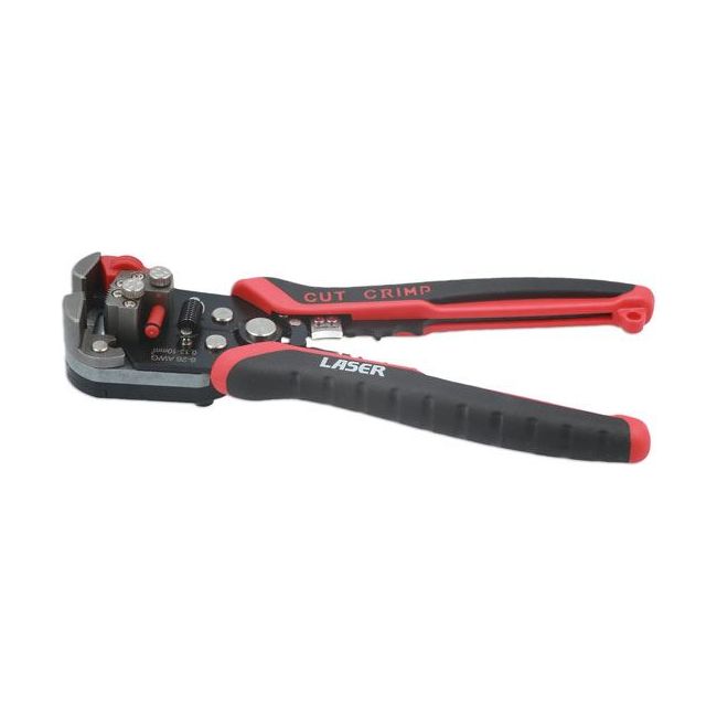 Laser Automatic Wire Stripper With Voltage Detector 7729 Laser - Dynamic Drive
