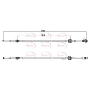 Apec Manual Transmission Cable Pull fits Fiat Grande Punto 2005-2015 1.2 1.4