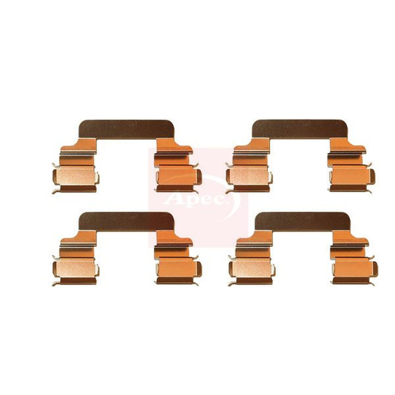 Apec Brake Pad Accessory Fitting Kit Front fits Fiat Croma 2005-2011 1.9 2.4