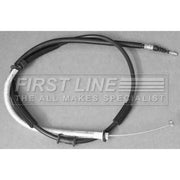 First Line Handbrake Cable Left Rear fits Fiat 500L 2012-2018 0.9 1.3 1.4 1.6