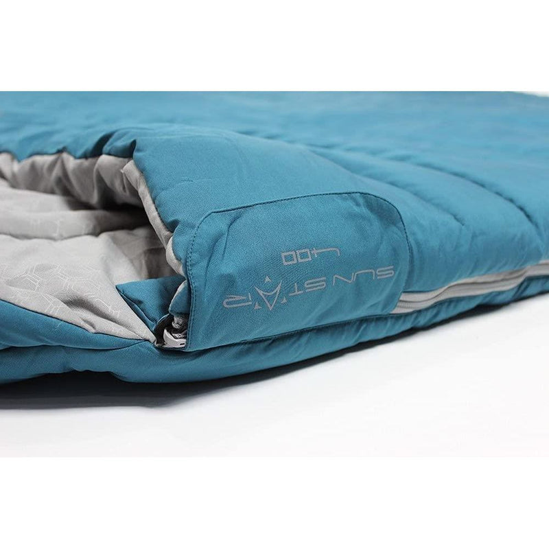 Outdoor Revolution Sun Star Double 400 Sleeping Bag  DL Blue Coral Outdoor Revolution  - Dynamic Drive