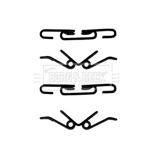Borg & Beck Front Brake Pad Accessory Fitting Kit Fron BBK1494