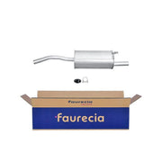Hella End Silencer Rear fits Dacia Sandero 2008-2013 1.2 1.4 1.6