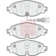 Apec Front Brake Pad Set PAD1902