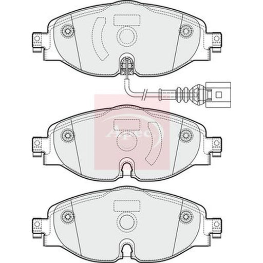Apec Front Brake Pad Set PAD1902