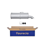 Hella End Silencer Rear fits Peugeot 406 1998-2004 2.0 2.2