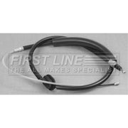 First Line Handbrake Cable Left Rear fits Audi Tt 1998-2006 1.8 3.2