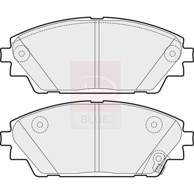 Apec Front & Rear Pads fits Mazda 3 2013-2019 1.5 1.6 2.0 2.2