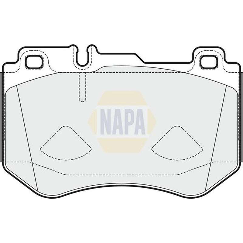 NAPA Front Brake Pad Set fits Mercedes-Benz C-Class 2013-2023