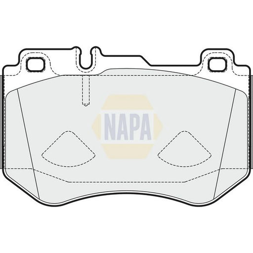 NAPA Front Brake Pad Set NBP1621