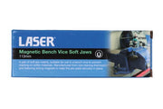Laser Magnetic Bench Vice Soft Jaws 113mm Laser - Dynamic Drive