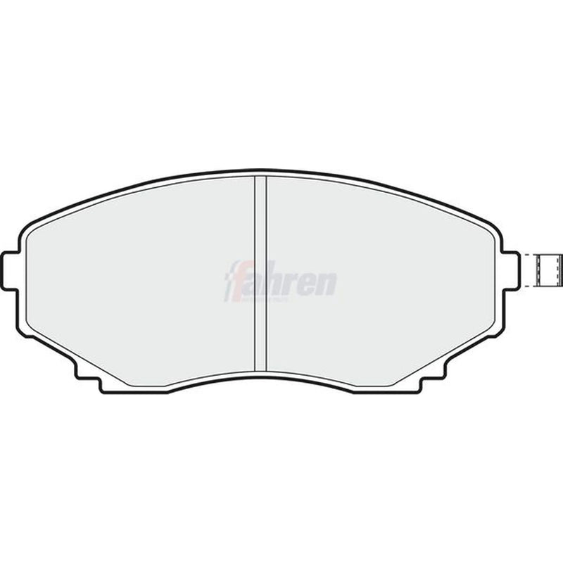 Fahren Front Brake Pad Set FBP3449