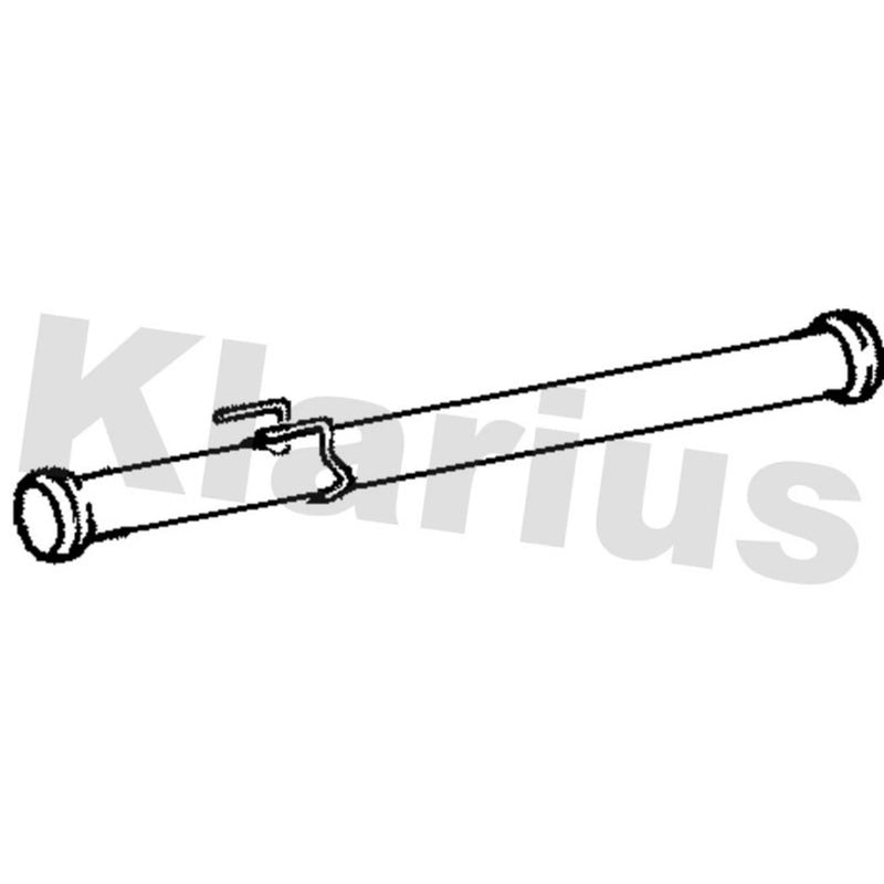 Klarius Exhaust Pipe OD fits Renault Master II 2006-2010 2.5