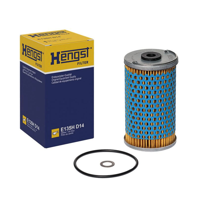 Hengst Engine Oil Filter fits Mercedes-Benz 123 1980-1985