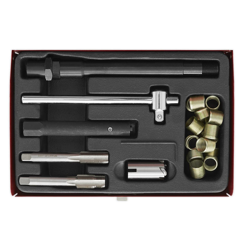 Sealey Spark Plug Thread Repair Kit VS301 Sealey - Dynamic Drive