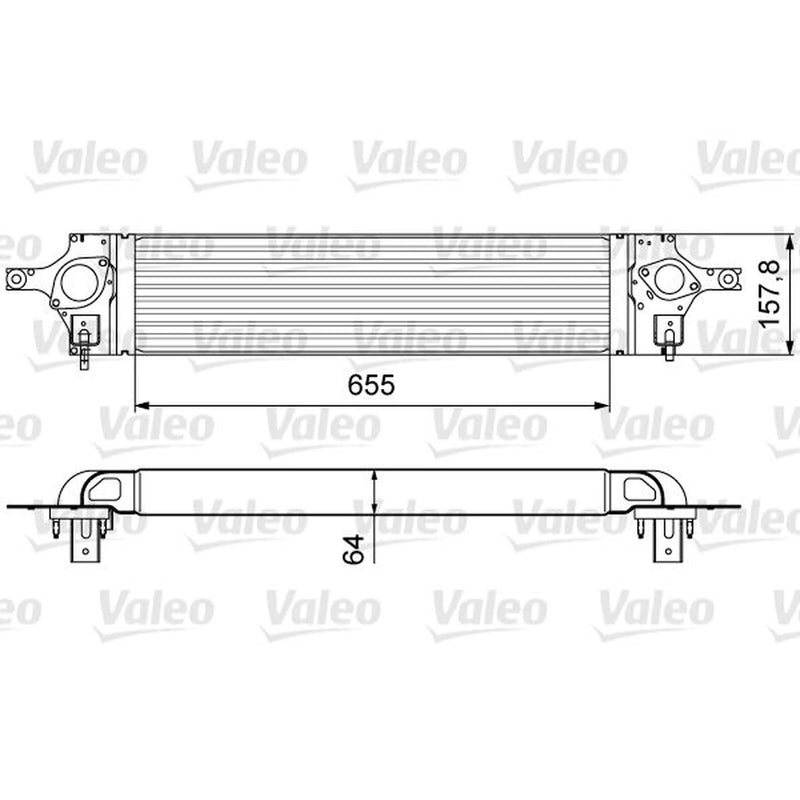 Valeo Intercooler (Charge Air Cooler) 818358