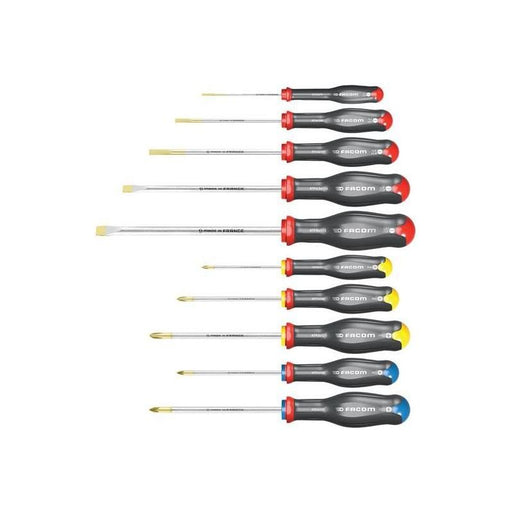 Facom Protwist® Screwdriver Set, 10 Piece Facom - NN4 Online
