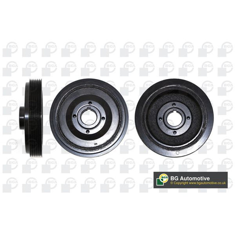 BGA Crank Shaft Belt Pulley fits Citroën Relay I 1994-2002 1.9