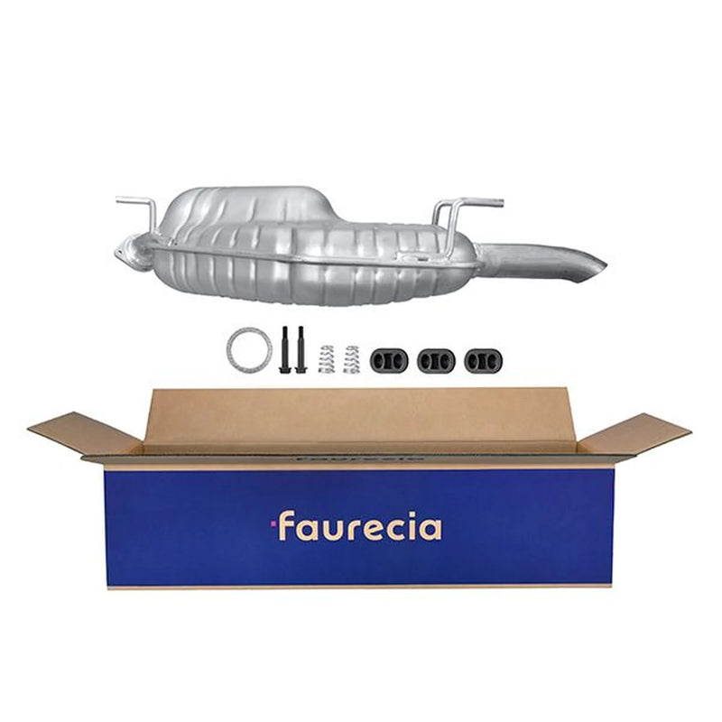 Hella End Silencer Rear fits Opel Vectra B 1996-2003 2.0 2.2