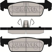 Juratek Front Brake Pad Set fits Dacia Logan II 2012 on 1.2