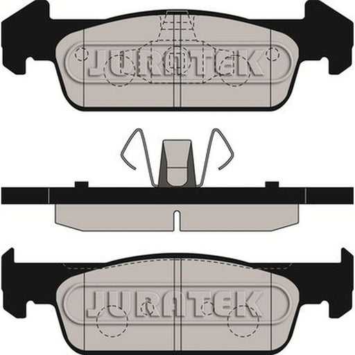 Juratek Front Brake Pad Set fits Dacia Logan II 2012 on 1.2