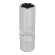 Sealey Spark Plug Socket 16mm 3/8"Sq Drive S38SP10 Sealey - Dynamic Drive