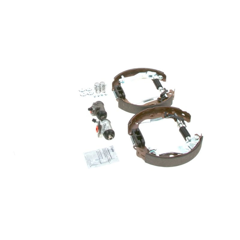 Bosch Brake Shoe Set Axle Kit fits Toyota Yaris/Vitz 2001-2005 1.4