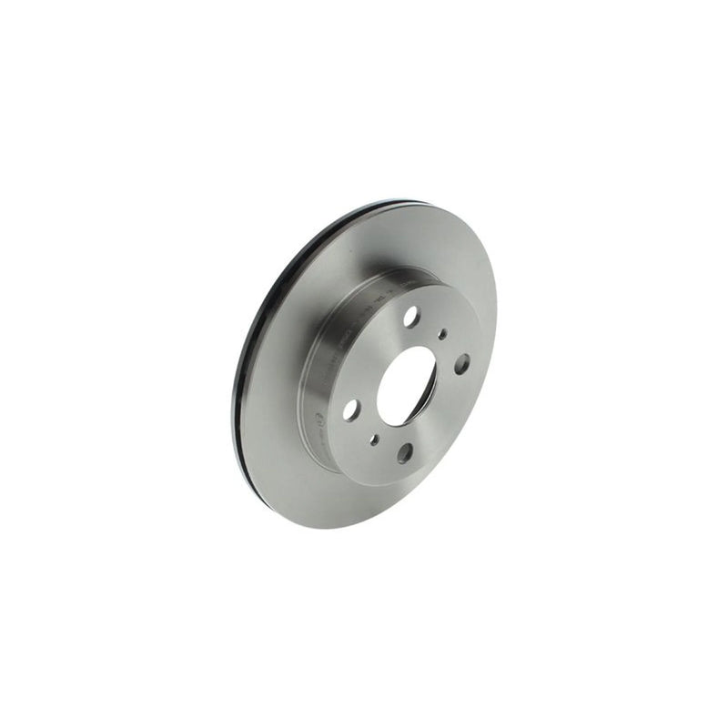 Bosch 2 x Vented Brake Discs fits Toyota Starlet 1989-1999 1.0 1.3 1.5
