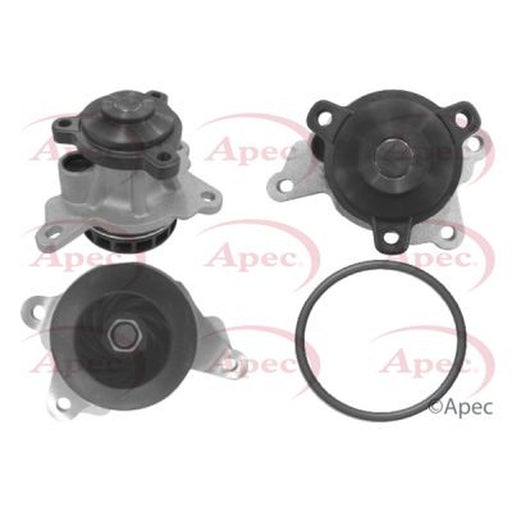 Apec Engine Cooling Water Pump fits Nissan X-Trail III 2019 on 1.7