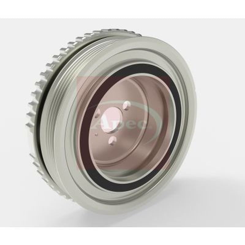 Apec Crank Shaft Belt Pulley fits Abarth 500 / 595 / 695 2008 on 1.4