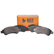 Key Parts 4 x Front Brake Pad Set fits Citroën Berlingo First 1996-2011