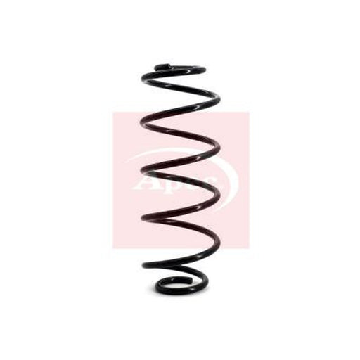 Apec Rear Suspension Coil Spring fits Citroën C2 2003-2012 1.1 1.4