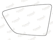 Summit Stick-On Standard Mirror Glass fits Seat Leon 12 on LHS Summit - Bars 4 Cars