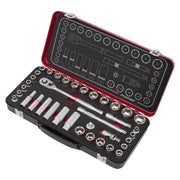 Premier Platinum Metric/Imperial Socket Set 3/8"Sq Drive 37pc Sealey Premier Platinum - Dynamic Drive