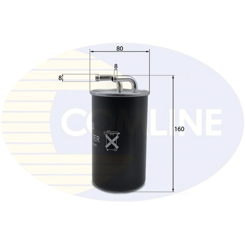 Comline Fuel Filter Element fits Mitsubishi Grandis 2005-2010 2.0