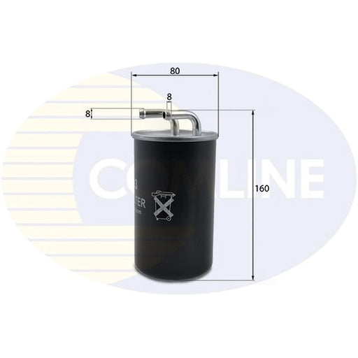 Comline Fuel Filter Element fits Mitsubishi Grandis 2005-2010 2.0