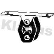 Klarius Exhaust System Mount Rubber fits Citroën C4 2004-2011 1.4 1.6 2.0