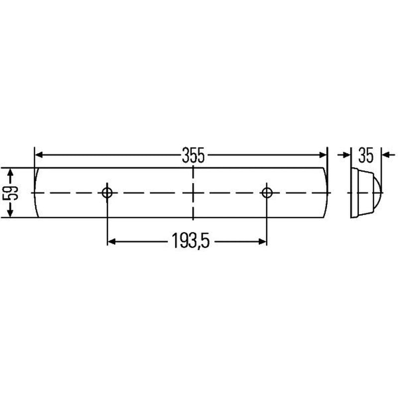 Hella Interior Lamp Md 2JA Interior 2JA 007 373-151 SP1068186 2JA 007 373-151