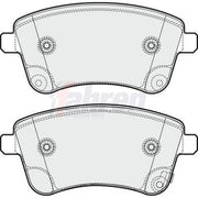 Fahren Front Brake Vented Discs & Pads fits Kia Venga 2010-2019 1.4 1.6