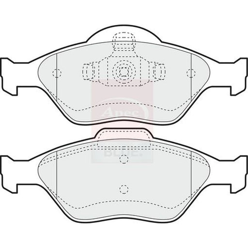 Apec Front Brake Pad Set PD3048