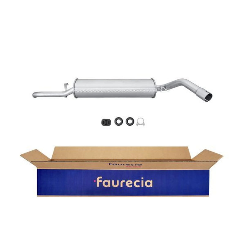 Hella End Silencer Rear fits Seat Marbella 1986-1993 0.8