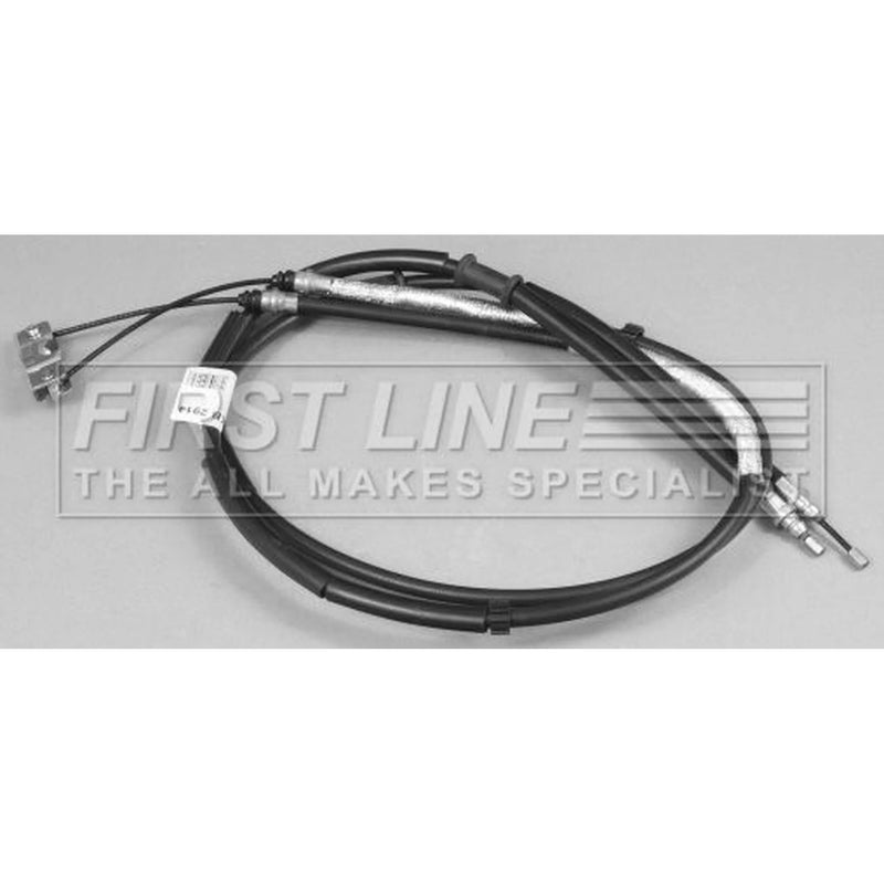 First Line Handbrake Cable Left Rear fits Opel Corsa D 2006-2014 1.0 1.2