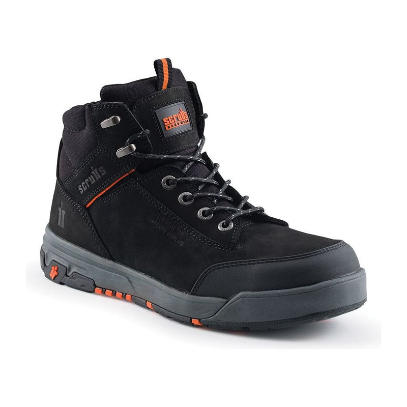 Scruffs Switchback 3 Safety Boots Black Size 7 / 41 Scruffs - Dynamic Drive
