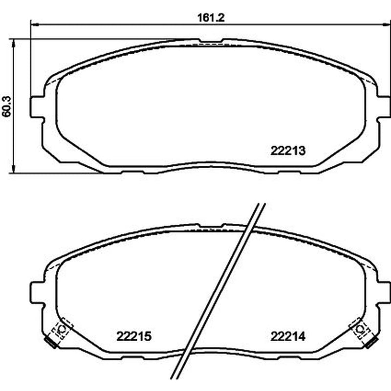 Mintex Brake Pad Set