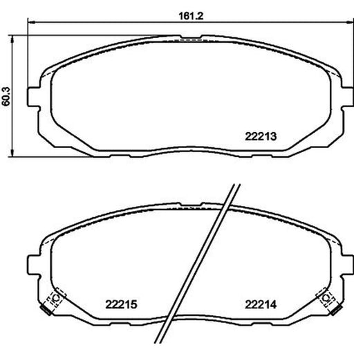 Mintex Brake Pad Set