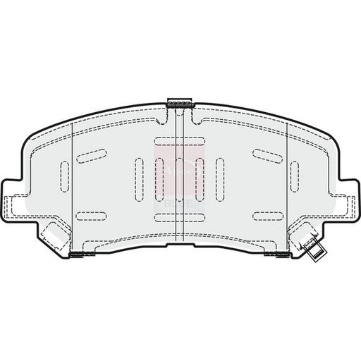 Apec Front Brake Vented Discs & Pads fits Mazda CX-5 2011-2017 2.0 2.2