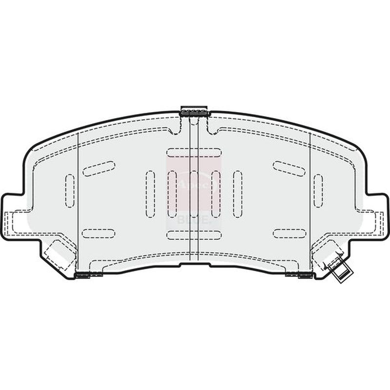 Apec Front & Rear Pads fits Mazda CX-5 2011-2017 2.0 2.2