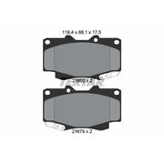 Textar Front Brake Pad Set 2168003
