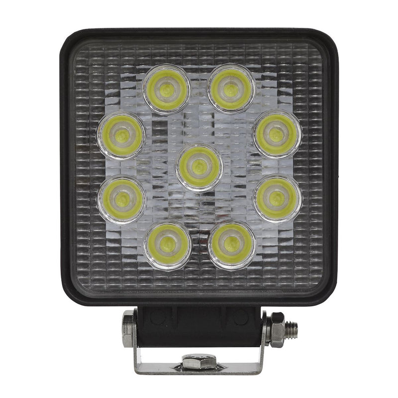 Sealey Square Worklight with Mounting Bracket 27W LED LED3S Sealey  - Dynamic Drive
