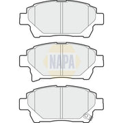 NAPA Front Brake Pad Set fits Aston Martin Cygnet 2011-2013 1.3
